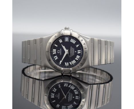 OMEGA Constellation Herrenarmbanduhr Chronometer 150 Years in Stahl,  Schweiz um 1998, Automatik, Ref. 368.1206, auf 399 Stüc