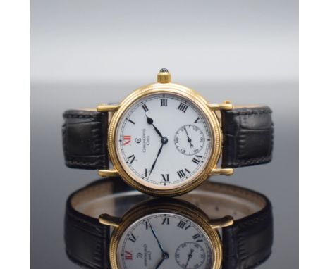 CHRONOSWISS seltene Herrenarmbanduhr Orea in Roségold 750/000 Referenz CH 1161 R, Handaufzug, Schweiz um 2010, beids. vergl.,