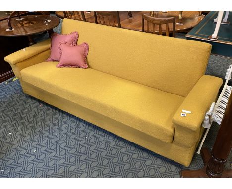 1960'S CLICK CLACK SOFA BED, NEWLY REUPHOLSTERED