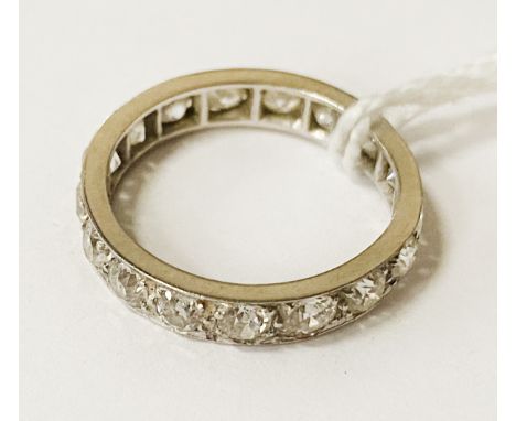 LADIES DIAMOND ETERNITY RING - SIZE L