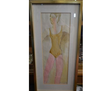 Dorothy Zippel, 'Costume Design for The Royal Ballet', Mixed Media, 16 x 45 cms
