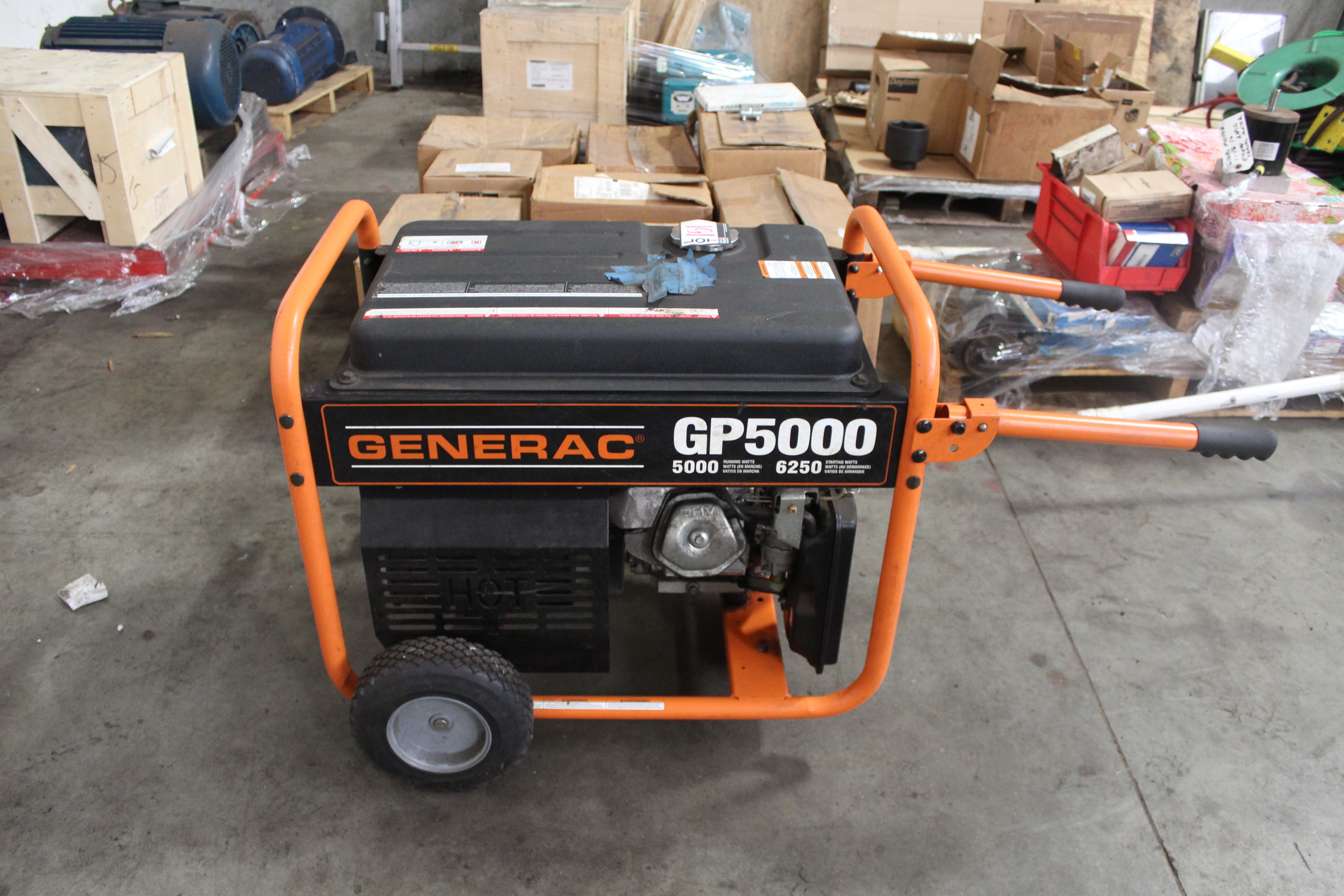 Generac GP5000 Portable Gasoline Generator