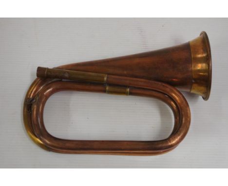 Premier (England) copper bugle no mouthpiece