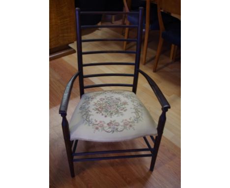 Ladder back armchair 84.5cm high