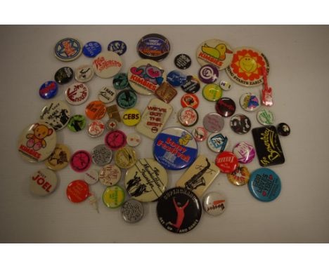 Collection of vintage badges