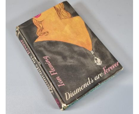 Fleming, Ian; 'Diamonds are Forever', 1956, first edition, published by Jonathan Cape, 30 Bedford Square, London. James Bond 