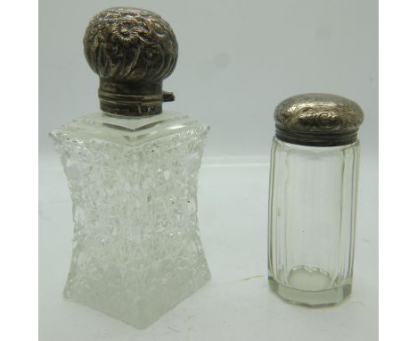 Two hallmarked silver table dressing items. UK P&amp;P Group 2 (£20+VAT for the first lot and £4+VAT for subsequent lots) 