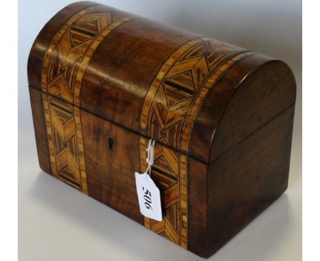 TUNBRIDGE WARE TEA CADDY 