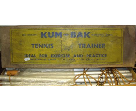 The Original Kum-Bak Wimbledon Model Tennis Trainer in original box