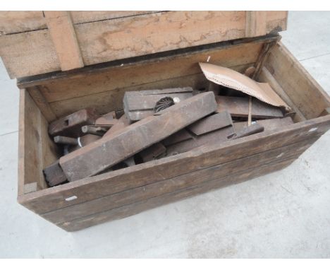 A box of vintage planes etc