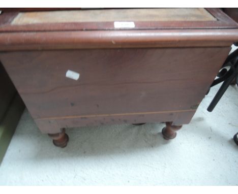 A Victorian mahogany commode