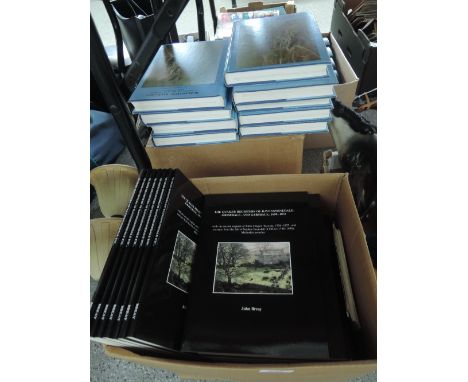 Nine copies of 'Burlington Blue Grey - A History of Slate Quarries Kirkby in Furness' by R Stanley Geddes and two boxes of 'T