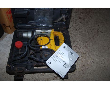 Fartools rotary hammer Drill, cased, not working at time of lotting.