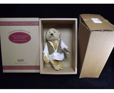 Germany Margarete Steiff Giengen/Brenz - 659942 'Brueghel Teddybear' 1997 Belgium Exclusive. Knopf im Ohr or Button in Ear. T