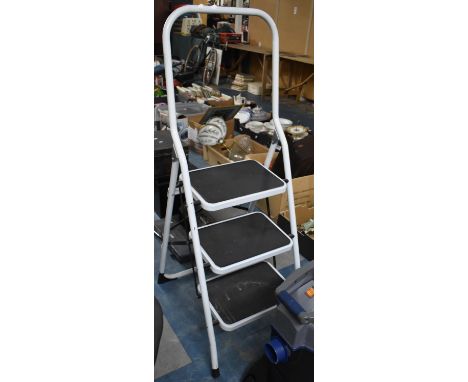 A Decorators Three Step Step Ladder 