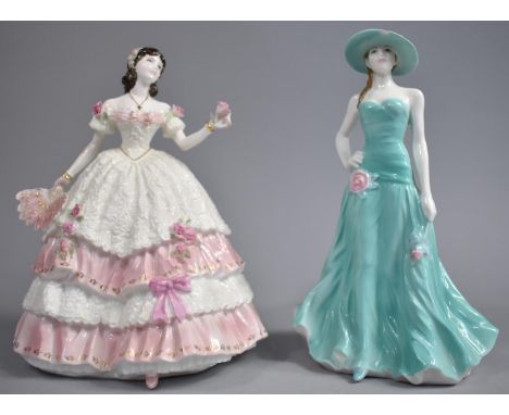 Two Royal Worcester Figures, Serena and Olivia 