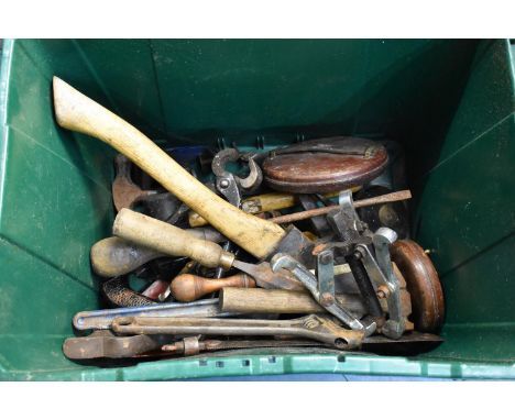 A Collection of Vintage Carpenter's Workshop Tools 