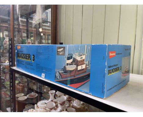 German model of a tug boat 'Bugsier 3' 2147, boxed.