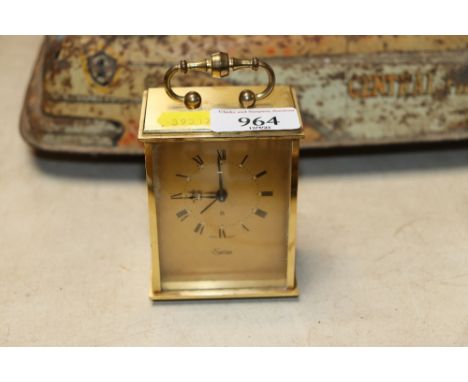 A Swiza mantel clock