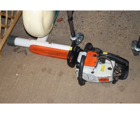 A Stihl 011AVT petrol chainsaw (sold as seen)