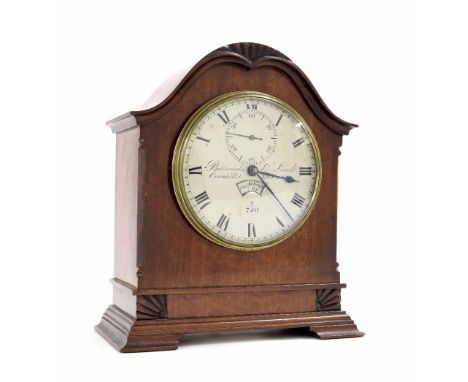 Good marine chronometer, the 3.5" silvered dial signed Barrauds & Lund, Cornhill, London no. 2/780, with subsidiary seconds d