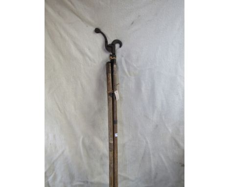 A G.P.O branch lopper with saw attachment 