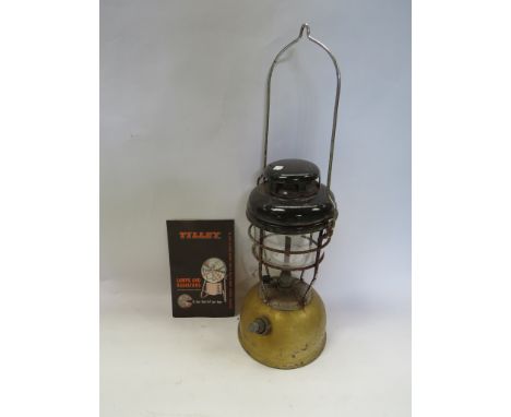A Tilley lamp 