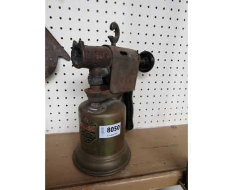 A Butler brazing lamp 
