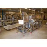 Breading Machine, Stein Type Machine System, SS Frame, Motorized SS Wire Conveyor
