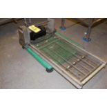 SS Wire Motorized Conveyor, 15 in. Wide x 36 in. Length, Fractional HP Motor, 115/230 Volt