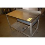 Stainless Steel Top, 48 in. x 24 in.