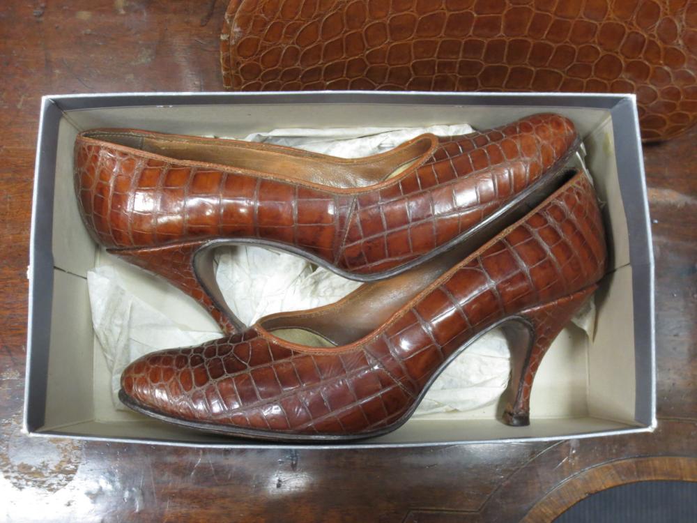 Crocodile on sale ladies shoes