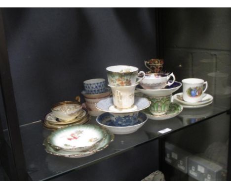 A collection of cups and saucers  