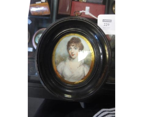 A portrait miniature of Janet, Lady Strange (d.1799), daughter of Sir Robert Anstruther of Balcaskie, Fife  