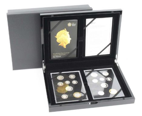 The Royal Mint, 2015 The Fifth Circulating Portrait, First Edition and The 2015 United Kingdom Silver Proof Coin Set, two set