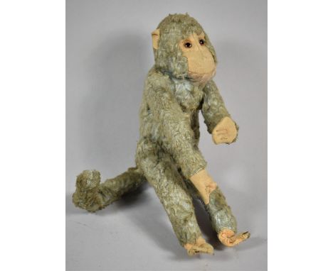 A Vintage Alpha Toys Monkey, 25cm high 