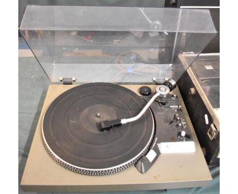 A Vintage Technics Turntable, FG Servo Player SL-23, Untested 
