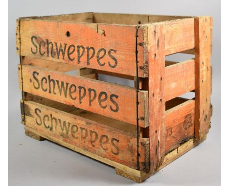 A Vintage Schweppes Bottle Crate, 41cm wide 