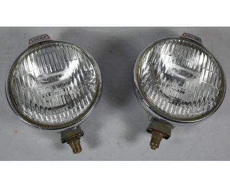 A Pair of Vintage Lucas Spot Lamps, FT/LR6 