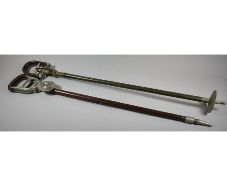 Two Vintage Shooting Sticks 