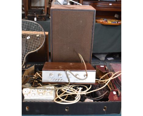 A Rambler Model KA - 301 Amplifier Together with a Rambler Speaker (Untested) 