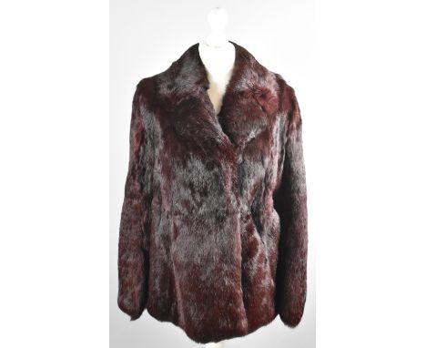 A Vintage Rabbit Fur Coat 