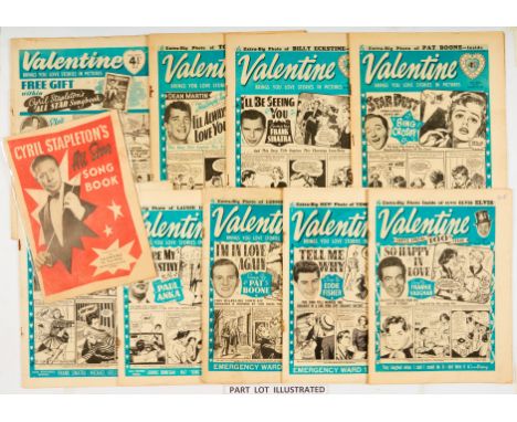Valentine (1957) 1 wfg Cyril Stapleton's All Star Songbook, 8-16, 18-21, 23, 28, 29, 35, 37, 43, 44, 47-49 with (1958) 27 iss