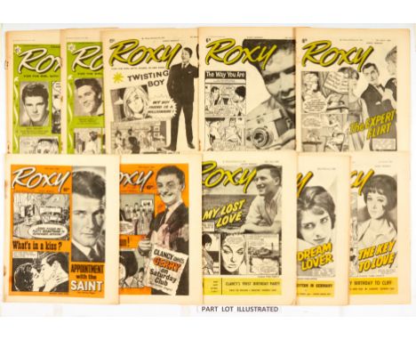 Roxy (1962-63) 1962: 42 issues between 27 Jan - 15 Dec , 1963: 15 issues between 4 Jan - 7 Sept (penultimate last issue). Sta