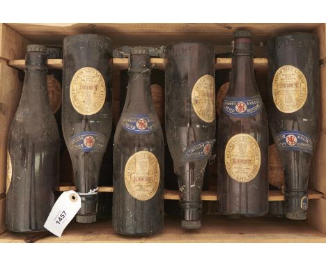Twelve bottles of vintage Guinness Extra Stout, James Gate Dublin, bottled by Skinner &amp; Rook Ltd Nottingham, each bottle 