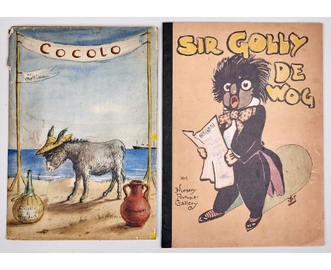 Children's Books. Sinclair (J R) - Sir Golly de W**, No 1 Nursery Portrait Gallery, whole page colour illustrations and picto