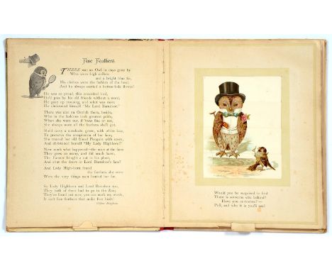Victorian Moveable Books. Weatherly (Fred E) - Touch and Go: A book of Transformation Pictures with Verses, eight chromolitho