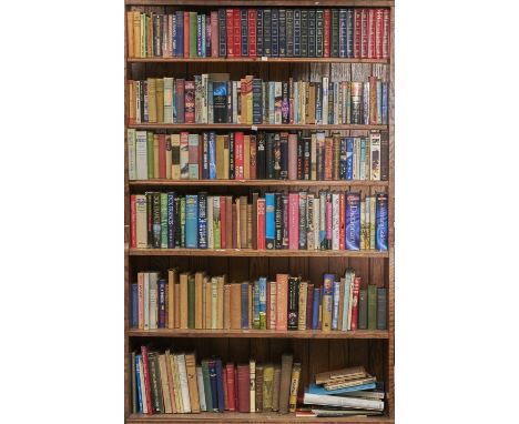 Six shelves of books, miscellaneous general shelf stock  