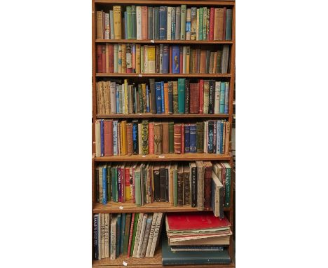 Six shelves of books, miscellaneous general shelf stock, to include Robinson (S F H) - Celtic Illuminative Art, 1908 and Raci