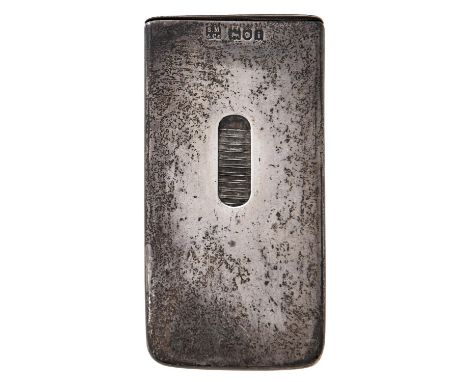 An Edwardian silver card case, 84mm, London 1904, 1oz 9dwts  Light wear